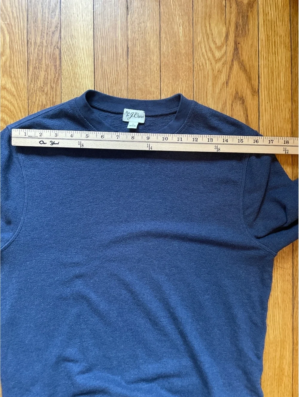 J.Crew Knit Long Sleeve Crewneck Pullover Slate Blue Men's Small